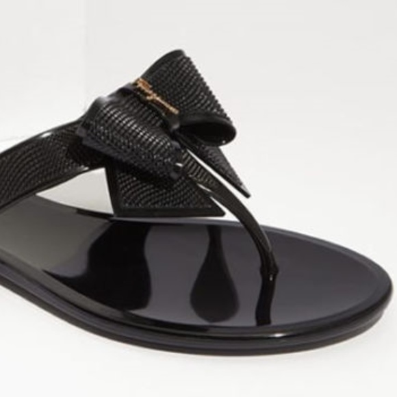 COPY - NEW Salvatore Ferragamo Bali Jelly Bow San… - Picture 1 of 7